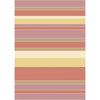 Rust, Mauve, Tan, Brown, Beige / 2'6" x 8'