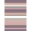 Mauve, Dark Plum, Dark Brown, Light Gray / 2'6" x 8'