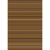 Brown, Dark Blue, Burgandy, Orange, Light Gray / 2' x 3'