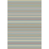 Blue, Orange, Burgandy, Olive, Light Gray / 5' x 7'6"