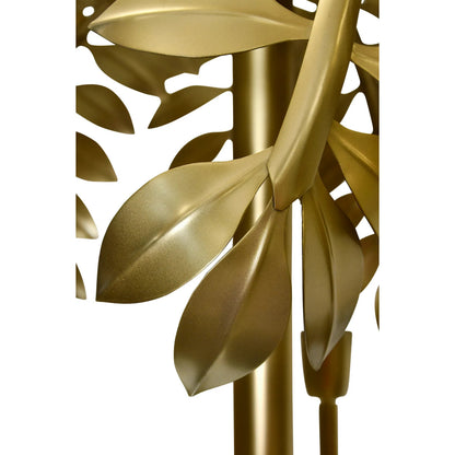 Millie 5-Light Palm Tree Chandelier by Worlds Away in antique brass. Made from unique in a coastal style.