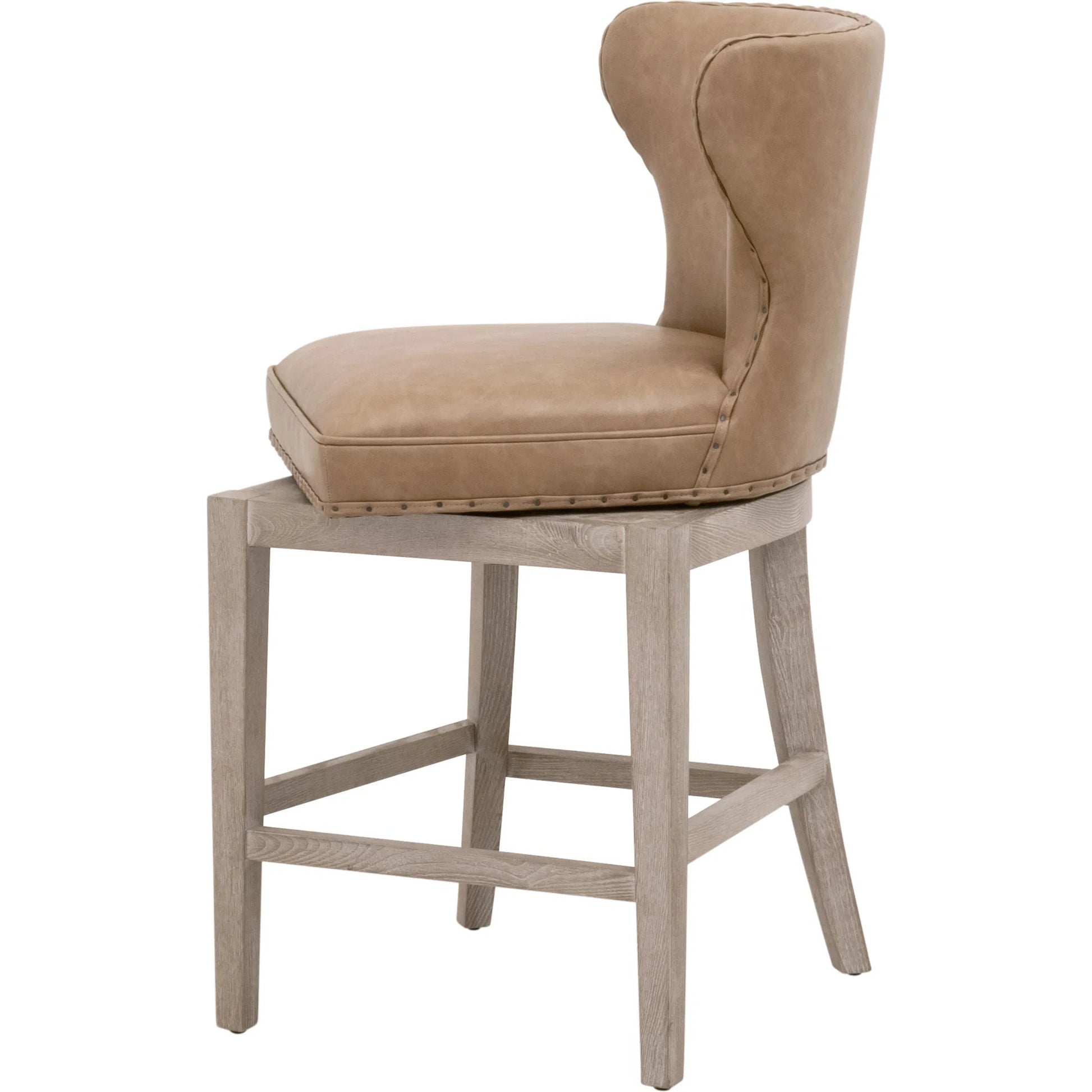 Milton Swivel Counter Stool by Essentials For Living. Made from unique in a transitional style.