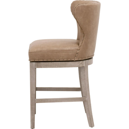 Milton Swivel Counter Stool by Essentials For Living. Made from unique in a transitional style.