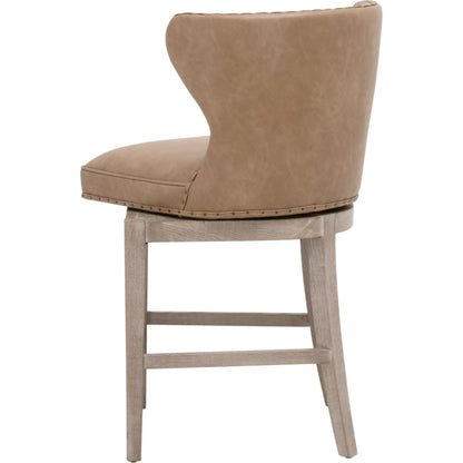 Milton Swivel Counter Stool by Essentials For Living. Made from unique in a transitional style.