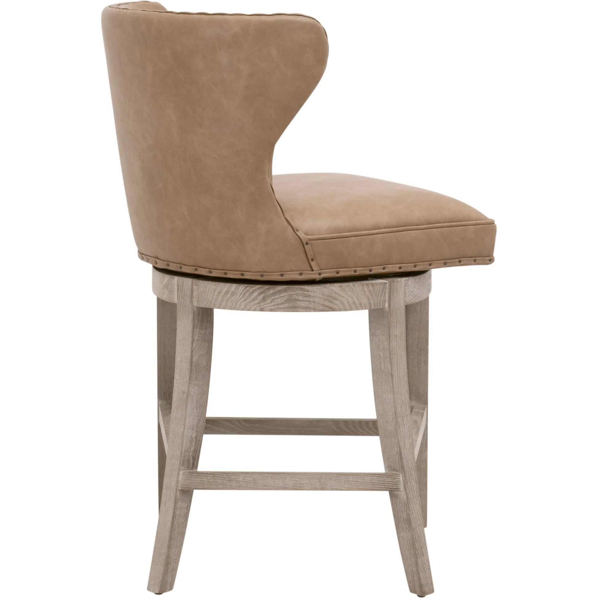 Milton Swivel Counter Stool by Essentials For Living. Made from unique in a transitional style.
