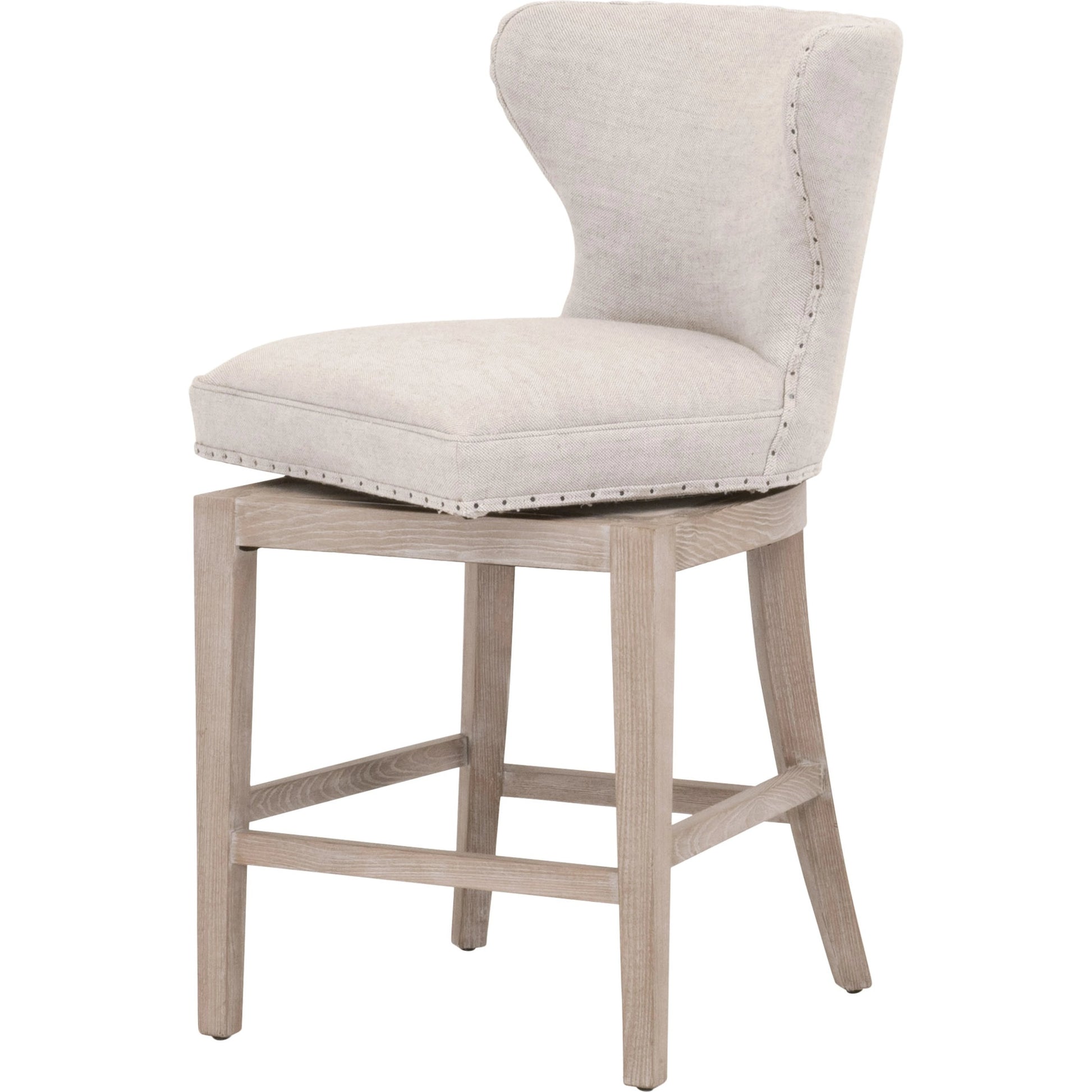Milton Swivel Counter Stool by Essentials For Living. Made from unique in a transitional style.