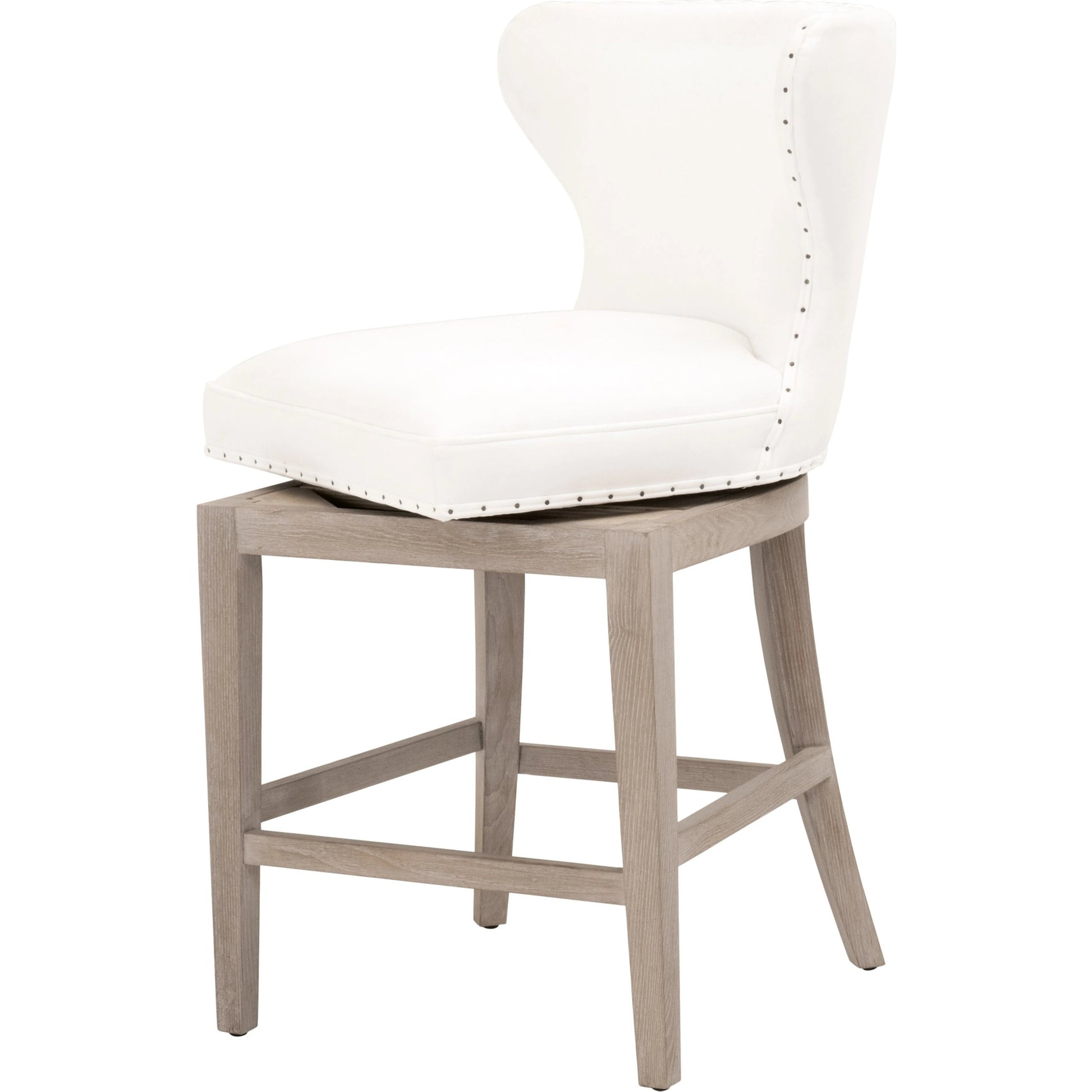 Milton Swivel Counter Stool by Essentials For Living. Made from unique in a transitional style.