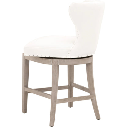 Milton Swivel Counter Stool by Essentials For Living. Made from unique in a transitional style.