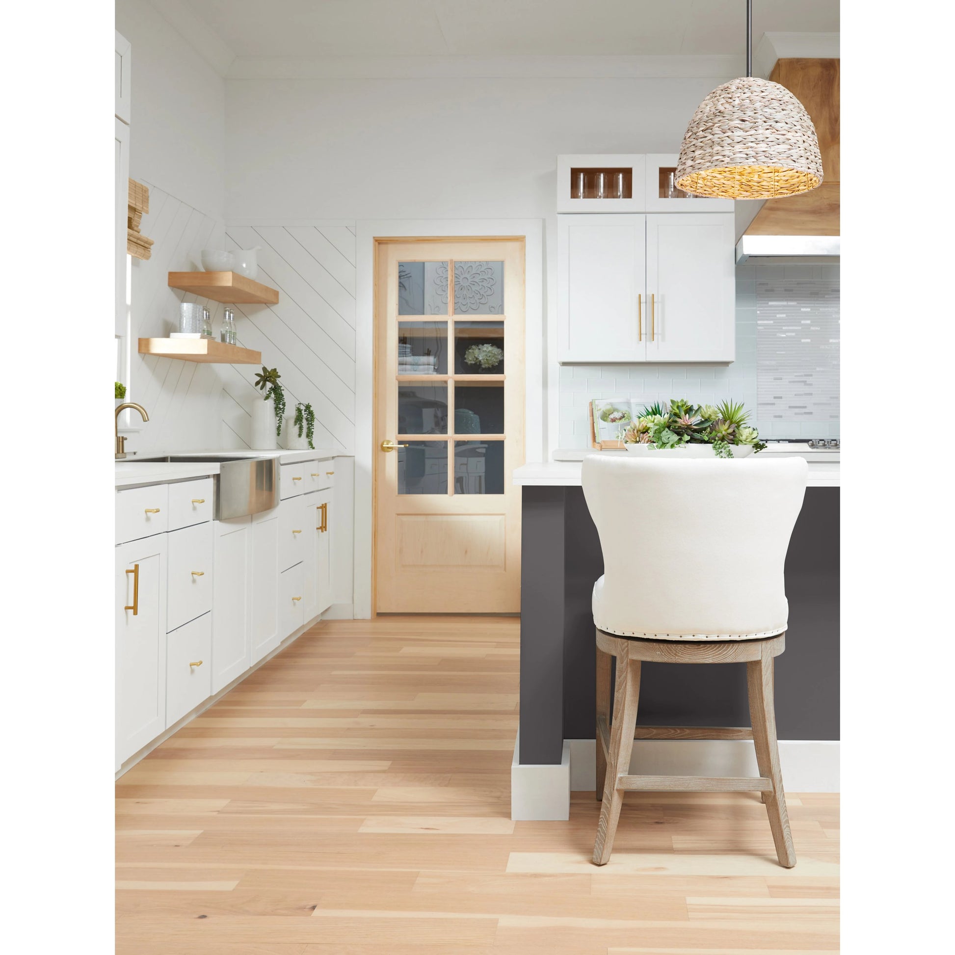 Milton Swivel Counter Stool by Essentials For Living. Made from unique in a transitional style.