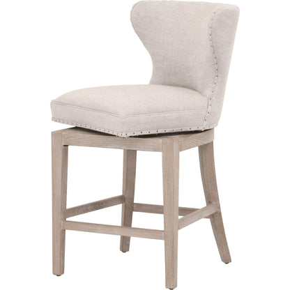 Milton Swivel Counter Stool by Essentials For Living. Made from unique in a transitional style.