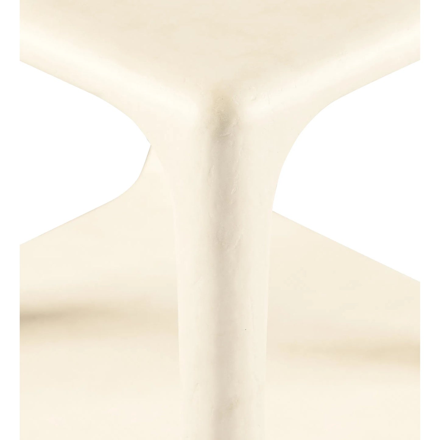 003 SI-2353965 | Closeup | Westwood End Table by Hooker Furniture in white plaster. Made from wood veneers in a transitional style.