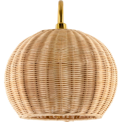 Mina - 25327 by Livabliss in natural and platednaturalplated. Made from rattan, metal in a coastal style.