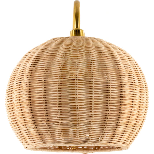 Mina - 25327 by Livabliss in natural and platednaturalplated. Made from rattan, metal in a coastal style.