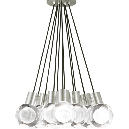 Mina Pendant Chandelier by Tech Lighting. Made from glass in a modern style.