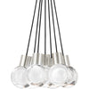 Satin Nickel / 7 / 3000K Integrated LED 120V
