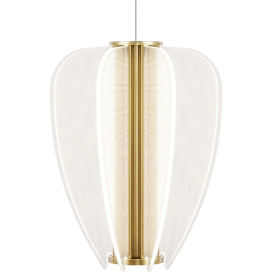 Mini Nyra Pendant by Visual Comfort & Co.. Made from acrylic in a unique style.