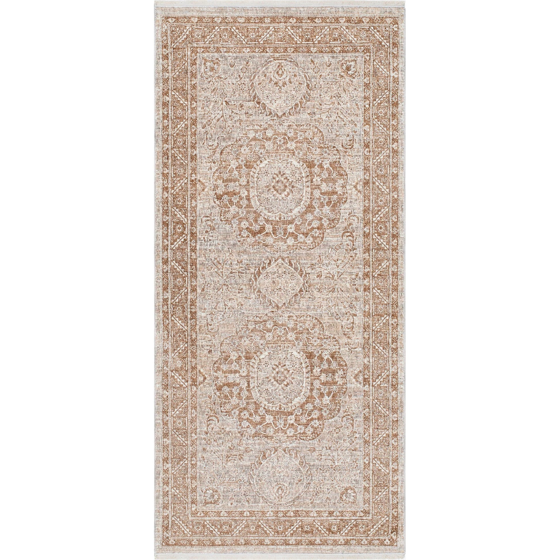 Misterio Plus MIP-2303 Rug by Livabliss in cream, tan, brown, gray. Made from polyester in a unique style.