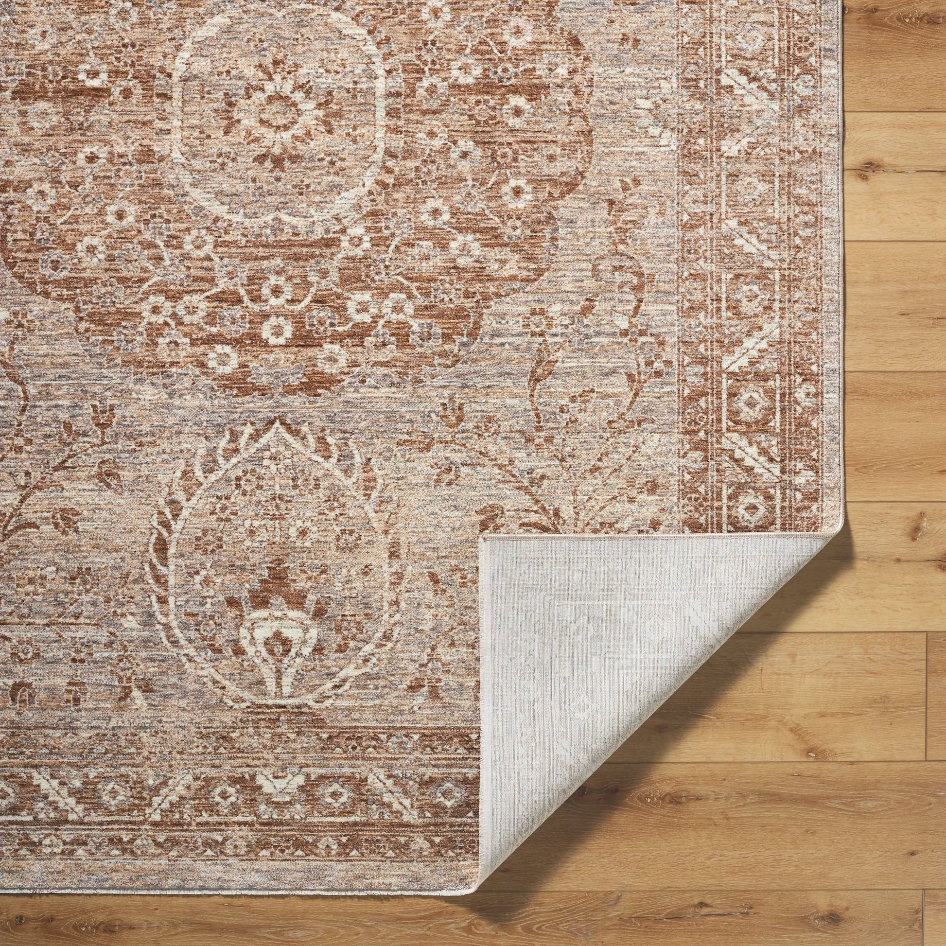 Misterio Plus MIP-2303 Rug by Livabliss in cream, tan, brown, gray. Made from polyester in a unique style.