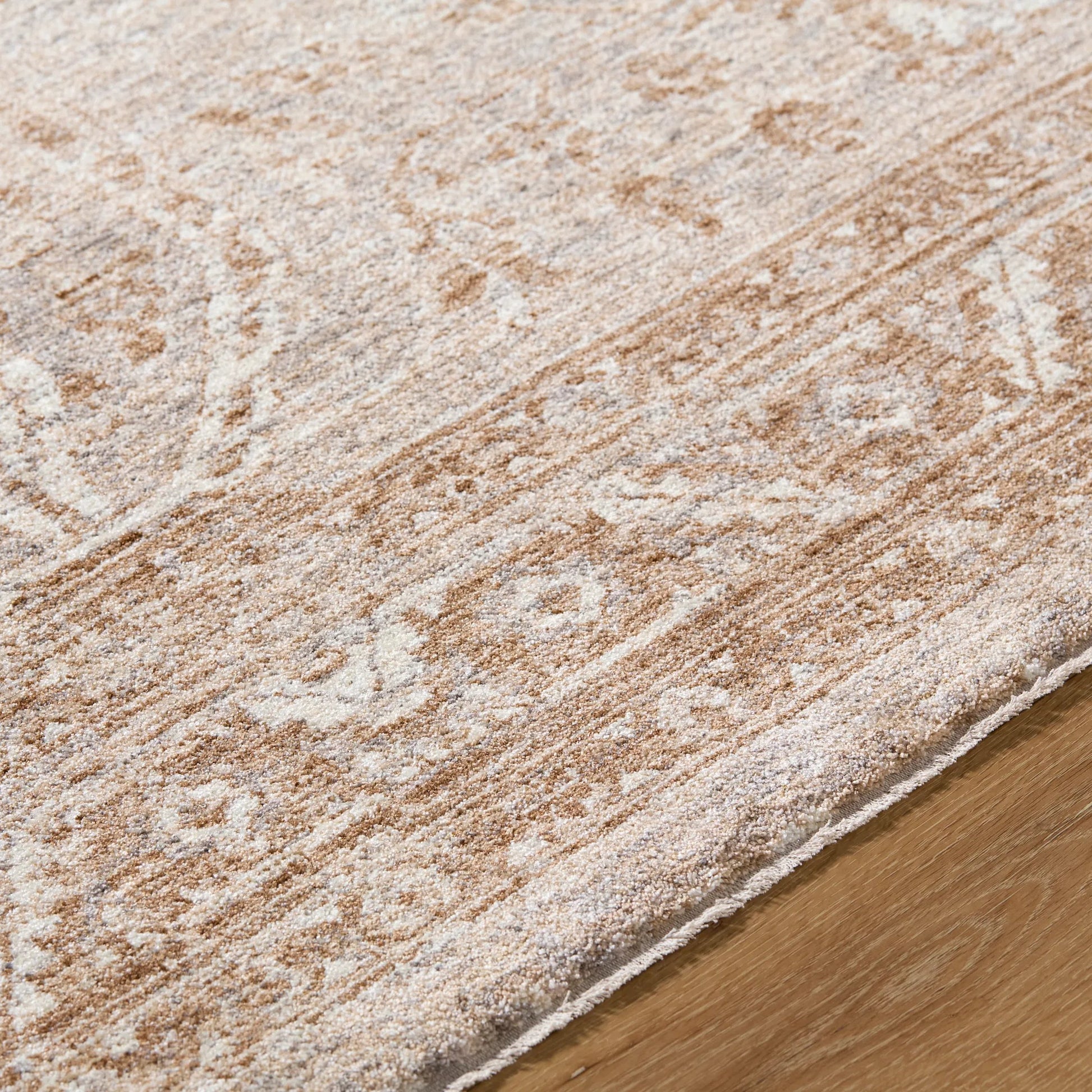 Misterio Plus MIP-2303 Rug by Livabliss in cream, tan, brown, gray. Made from polyester in a unique style.