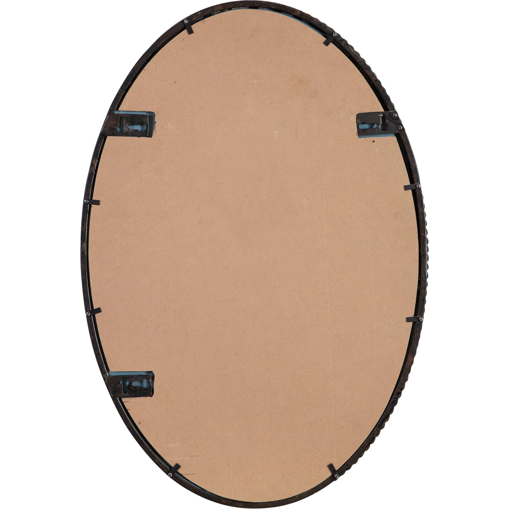 Sherise Oval Mirror by Uttermost. Made from metal, glass in a modern style.