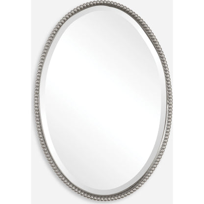 Sherise Oval Mirror by Uttermost. Made from metal, glass in a modern style.
