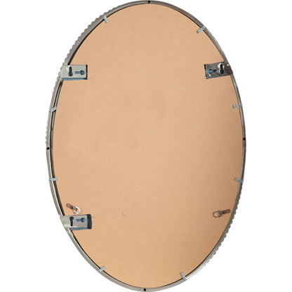 Sherise Oval Mirror by Uttermost. Made from metal, glass in a modern style.