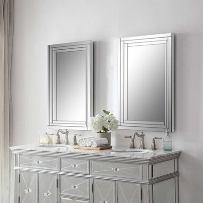 Alanna Frameless Vanity Mirror by Uttermost. Made from glass, mdf in a modern style.