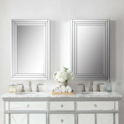 Alanna Frameless Vanity Mirror by Uttermost. Made from glass, mdf in a modern style.