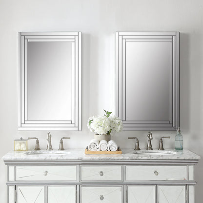 Alanna Frameless Vanity Mirror by Uttermost. Made from glass, mdf in a modern style.