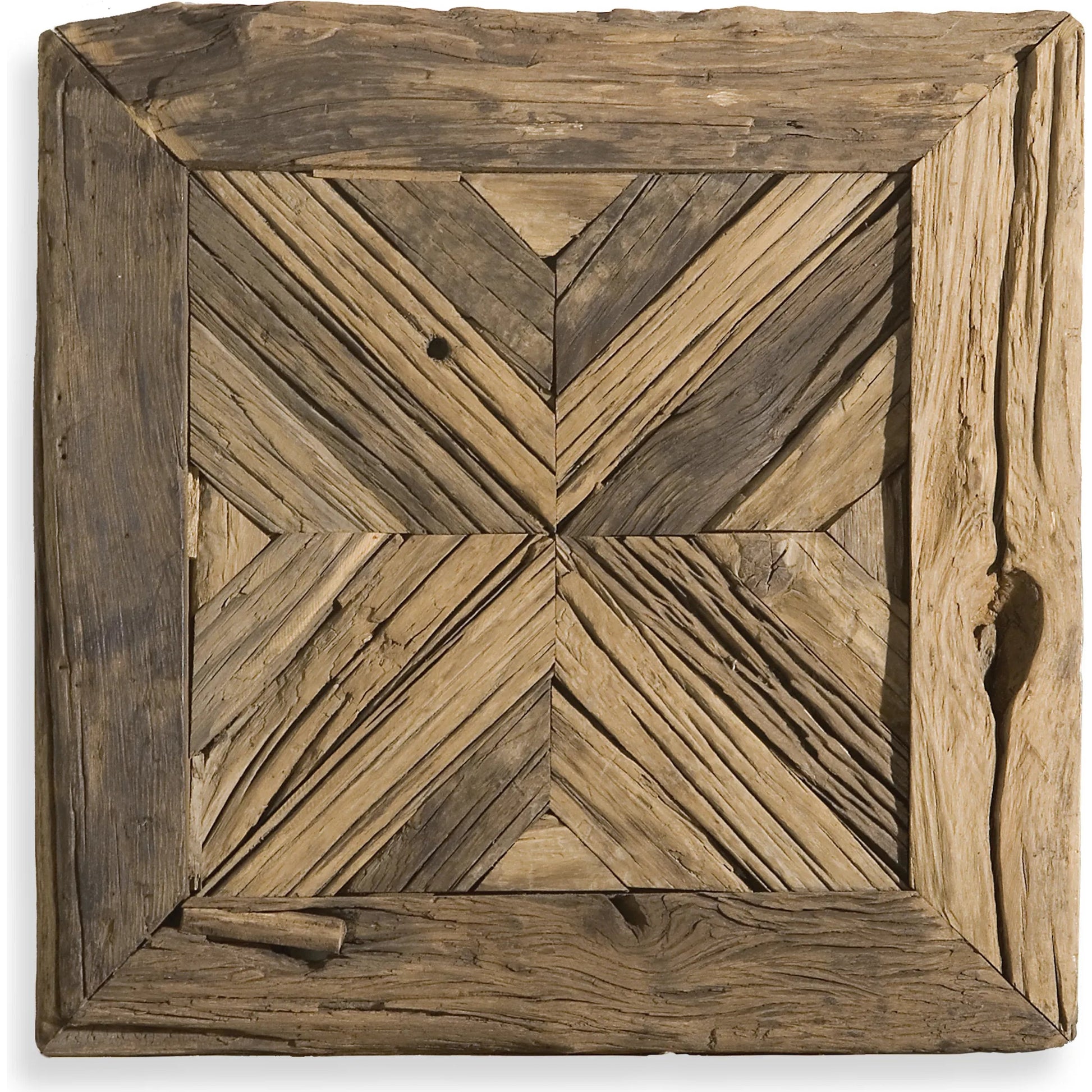 Rennick Reclaimed Wood Wall Art by Uttermost in multi. Made from reclaimed pine wood in a cottage & farmhouse style.