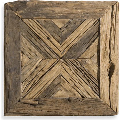 Rennick Reclaimed Wood Wall Art by Uttermost in multi. Made from reclaimed pine wood in a cottage & farmhouse style.