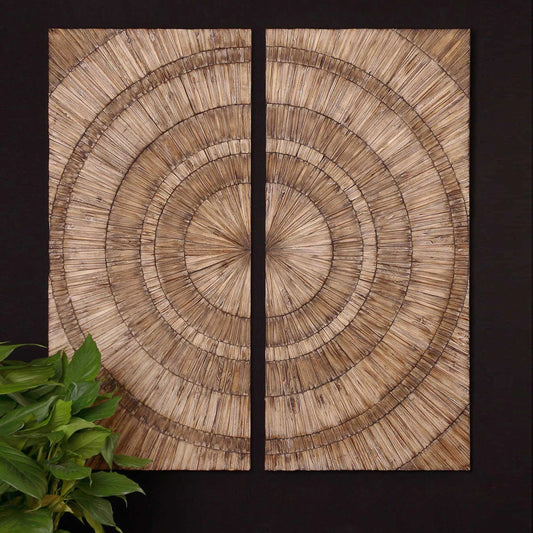 Lanciano Wood Wall Art by Uttermost in multi. Made from fir in a cottage & farmhouse style.