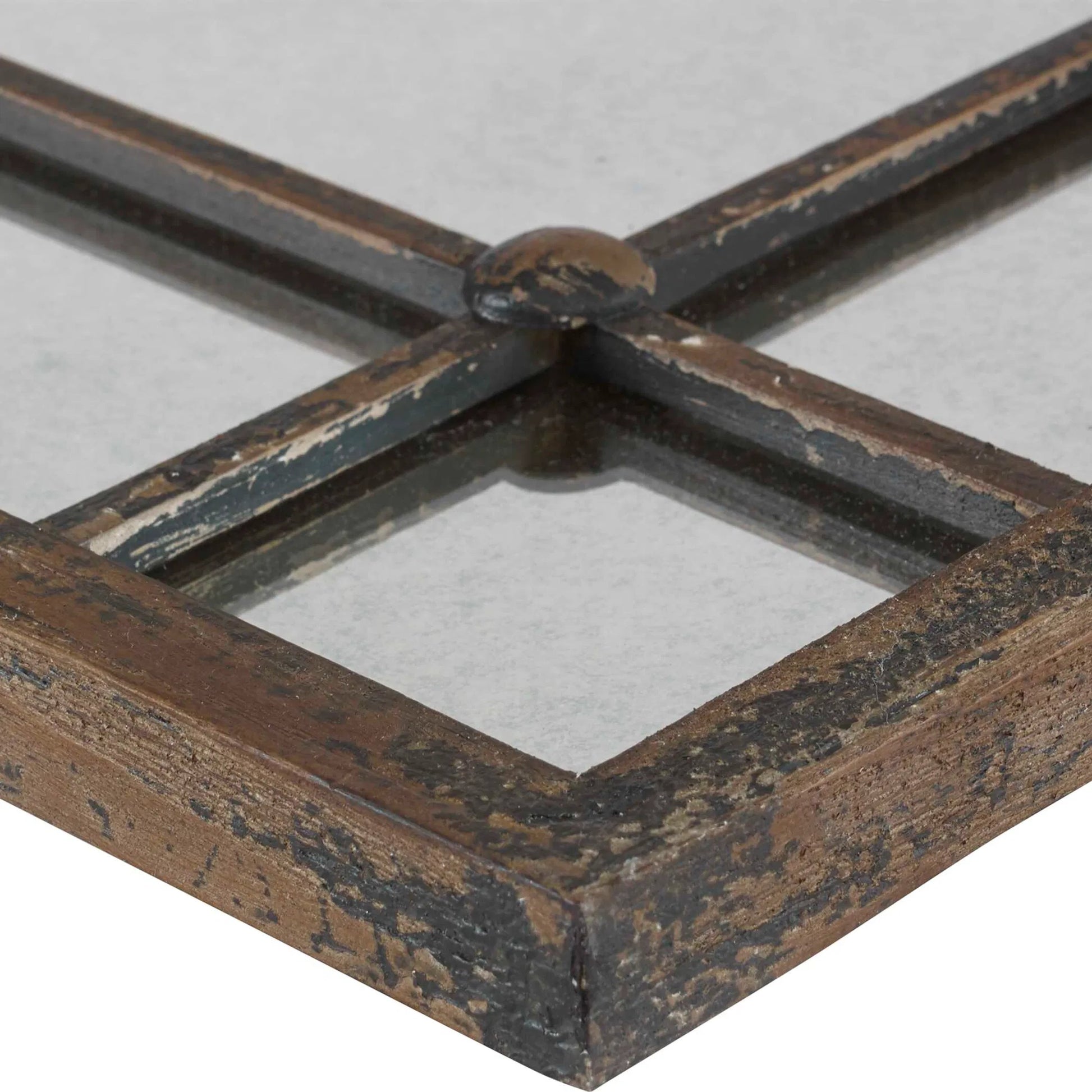 Saragano Square Mirrors (Set of 2) by Uttermost. Made from fir in a cottage & farmhouse style.