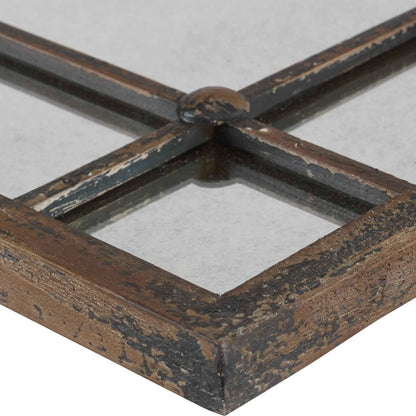 Saragano Square Mirrors (Set of 2) by Uttermost. Made from fir in a cottage & farmhouse style.