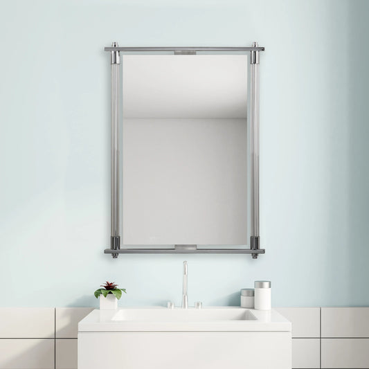 Adara Vanity Mirror by Uttermost. Made from metal, glass, mdf in a modern style.