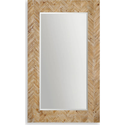 Demetria Oversized Wooden Mirror by Uttermost. Made from fir, mdf, glass in a cottage & farmhouse style.