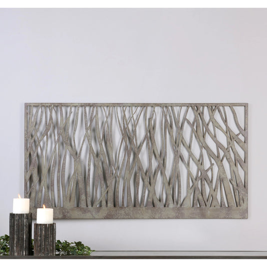Amadahy Metal Wall Art by Uttermost in multi and metal. Made from metal in a modern style.