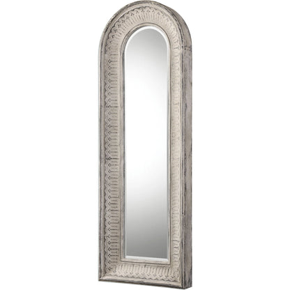 Argenton Arch Mirror by Uttermost in gray. Made from glass, iron, mdf in a cottage & farmhouse style.