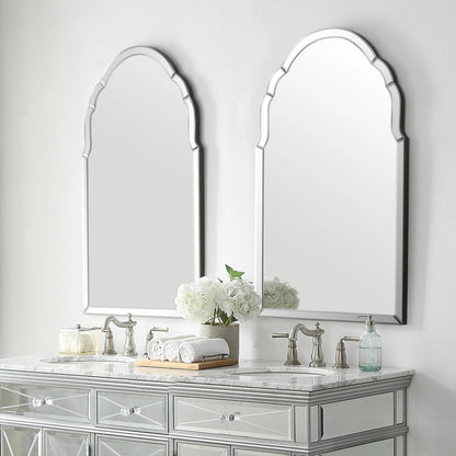 Brayden Frameless Arched Mirror by Uttermost. Made from mirror, mdf in a transitional style.