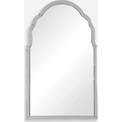 Brayden Frameless Arched Mirror by Uttermost. Made from mirror, mdf in a transitional style.