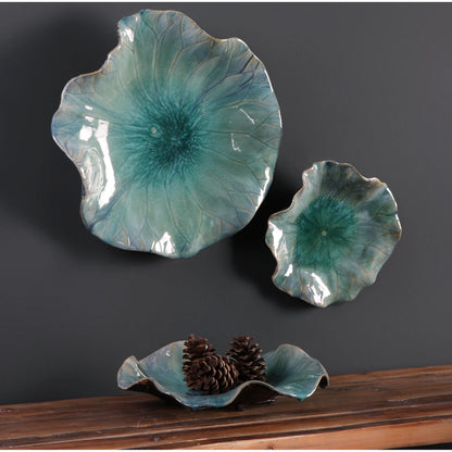 Abella Ceramic Flowers (Set of 3) by Uttermost. Made from ceramic in a modern style.