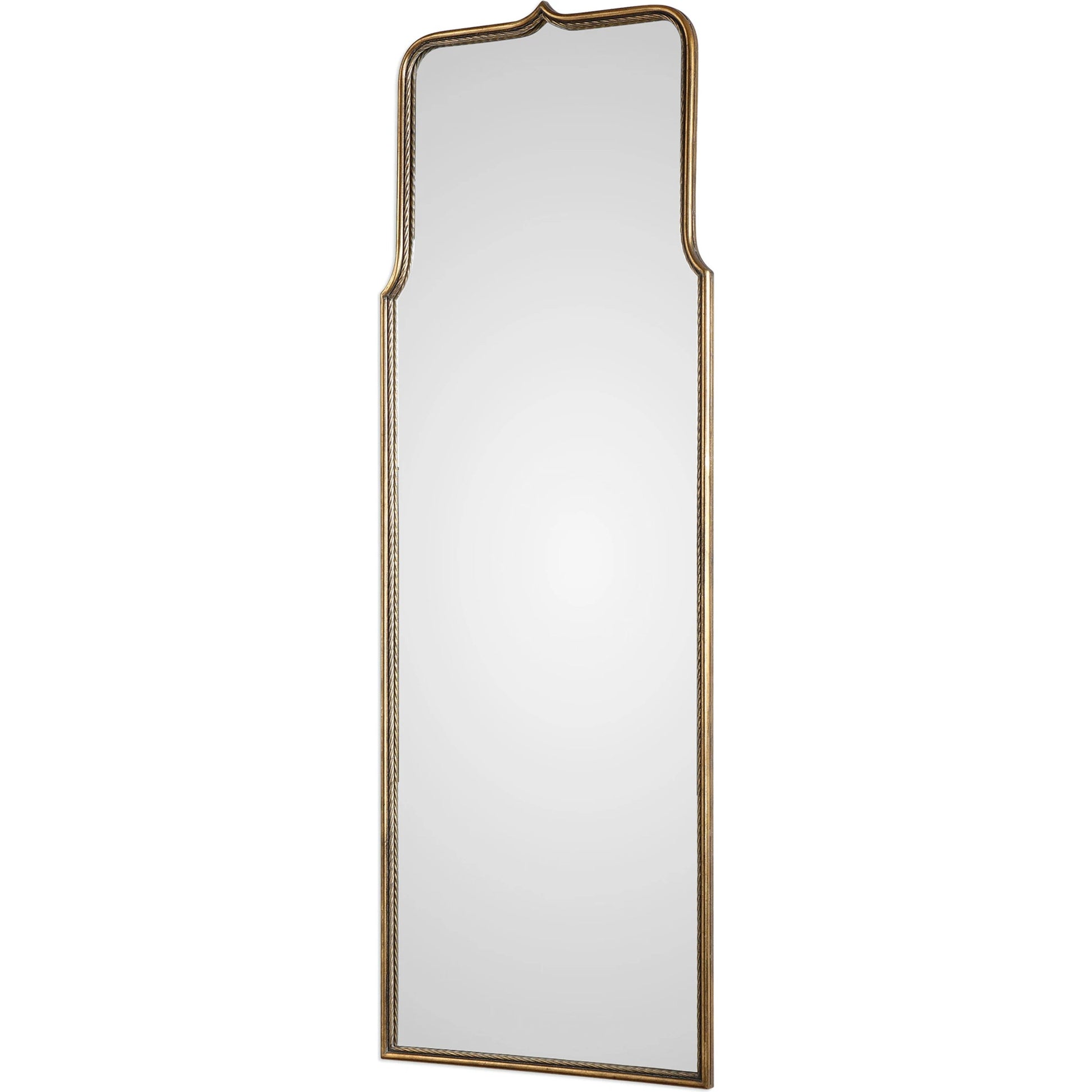 Adelasia Mirror by Uttermost in gold. Made from metal, glass, mdf in a transitional style.