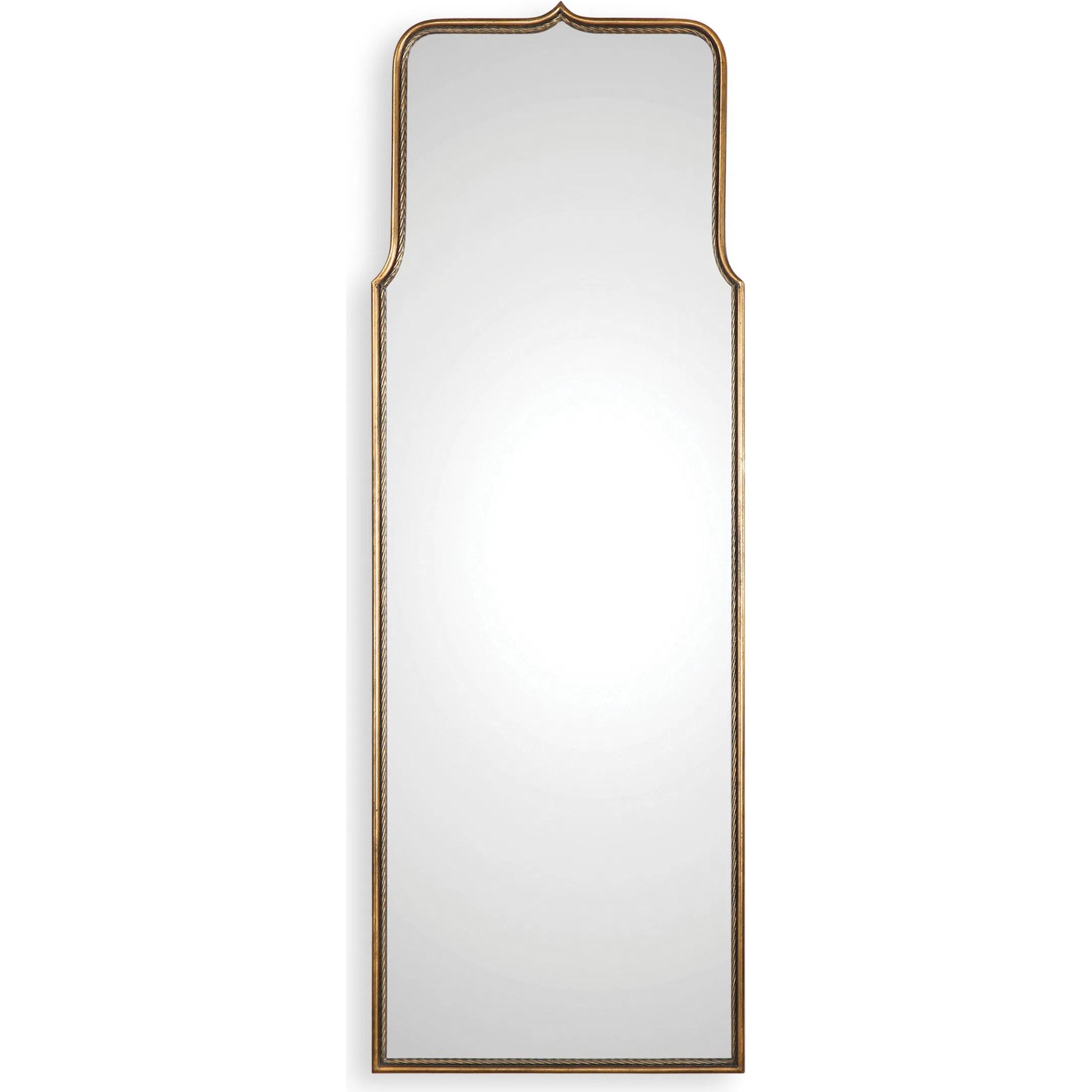 Adelasia Mirror by Uttermost in gold. Made from metal, glass, mdf in a transitional style.