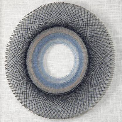 String Duet Geometric Art (Set of 2) by Uttermost in multi. Made from thread, pine, glass, fabric in a modern style.