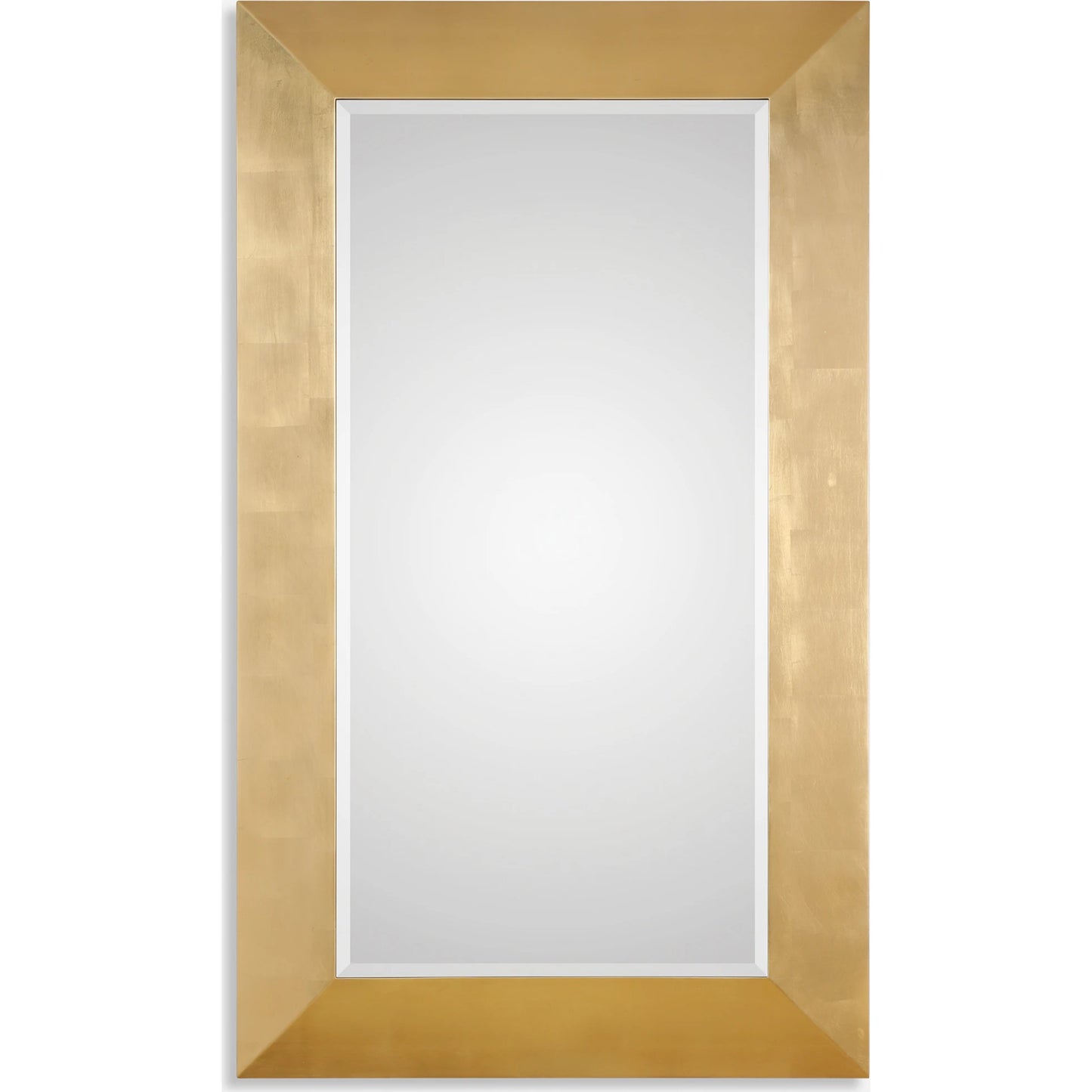 001 S-251929 | Primary Silo | Chaney Mirror by Uttermost in gold. Made from pine, glass, mdf, paper in a modern style.