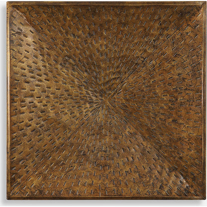 Blaise Wall Art by Uttermost in multi and bronze. Made from iron in a eclectic & global style.