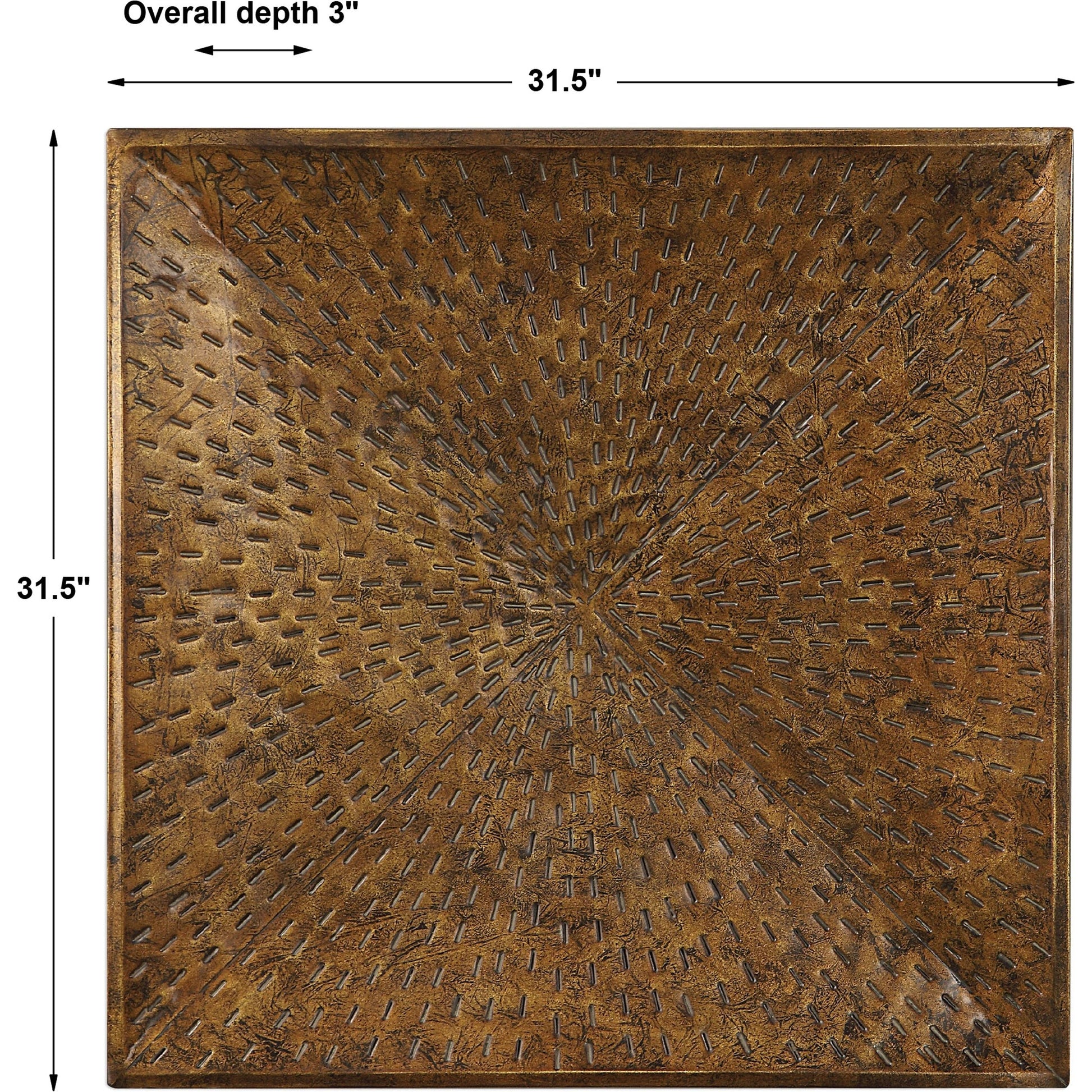 Blaise Wall Art by Uttermost in multi and bronze. Made from iron in a eclectic & global style.