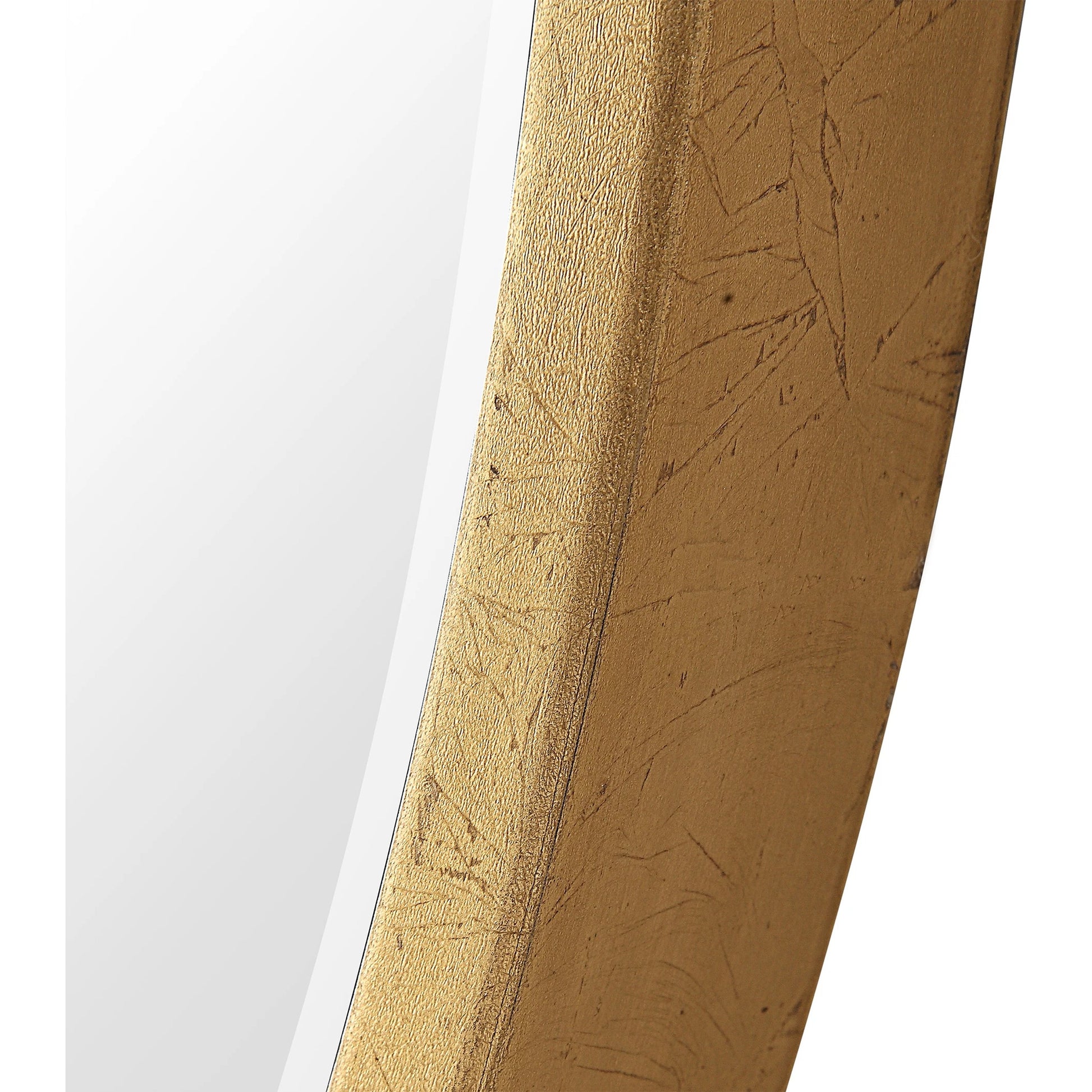 Cabell Mirror by Uttermost in gold. Made from steel, mdf, mirror in a modern style.