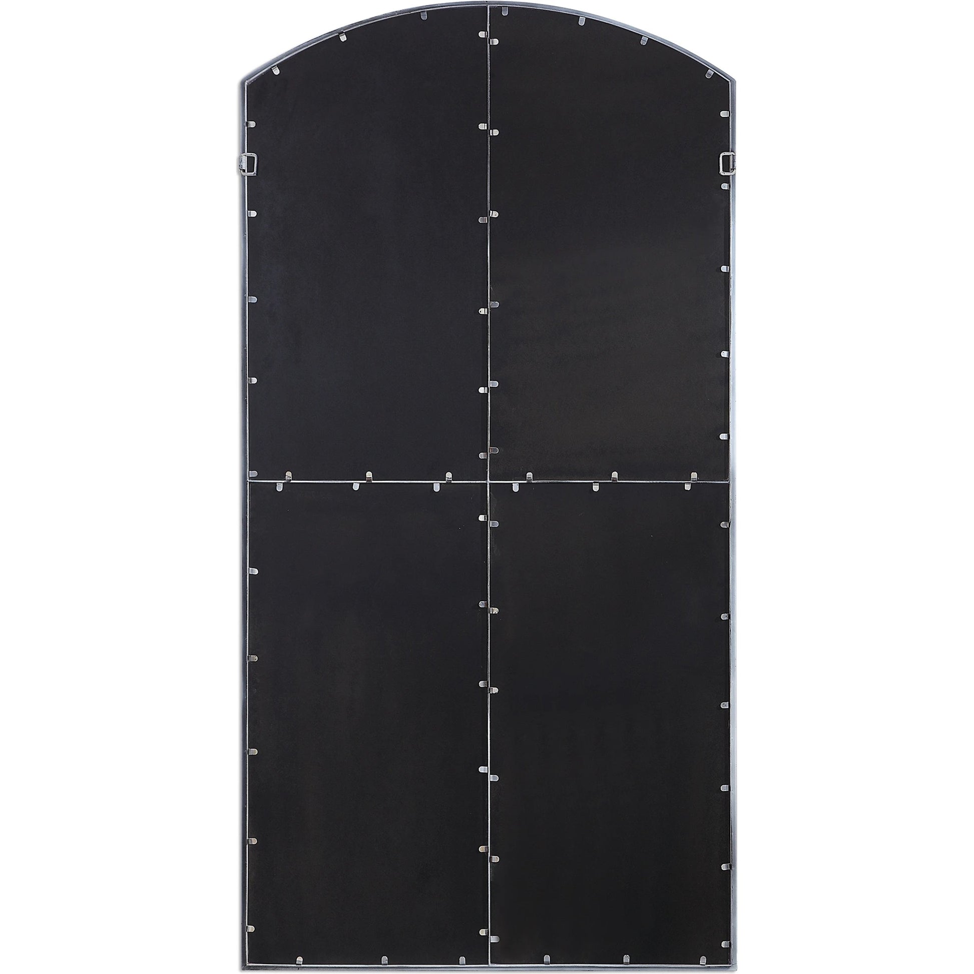 Amiel Ivory Arched Mirror by Uttermost. Made from metal, glass, mdf in a cottage & farmhouse style.