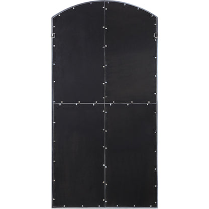 Amiel Ivory Arched Mirror by Uttermost. Made from metal, glass, mdf in a cottage & farmhouse style.